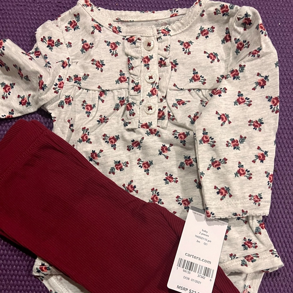 Carters Girl 3m - 6m bundle 🌸